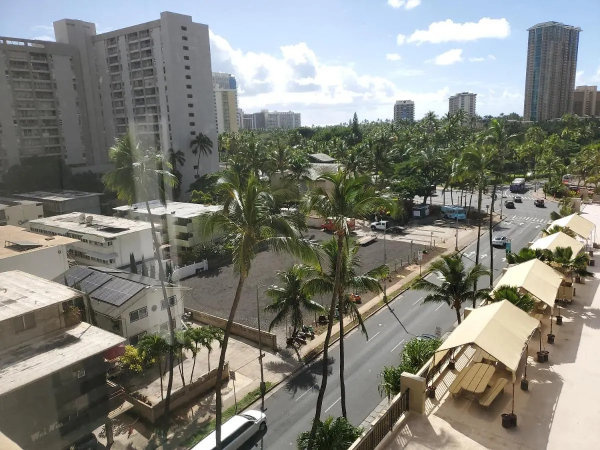 Aparthotel Waikiki Beach Cozy Studio No Resort Fee Honolulu